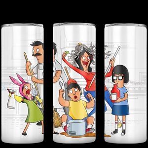 Bobs burgers metal skinny tumbler